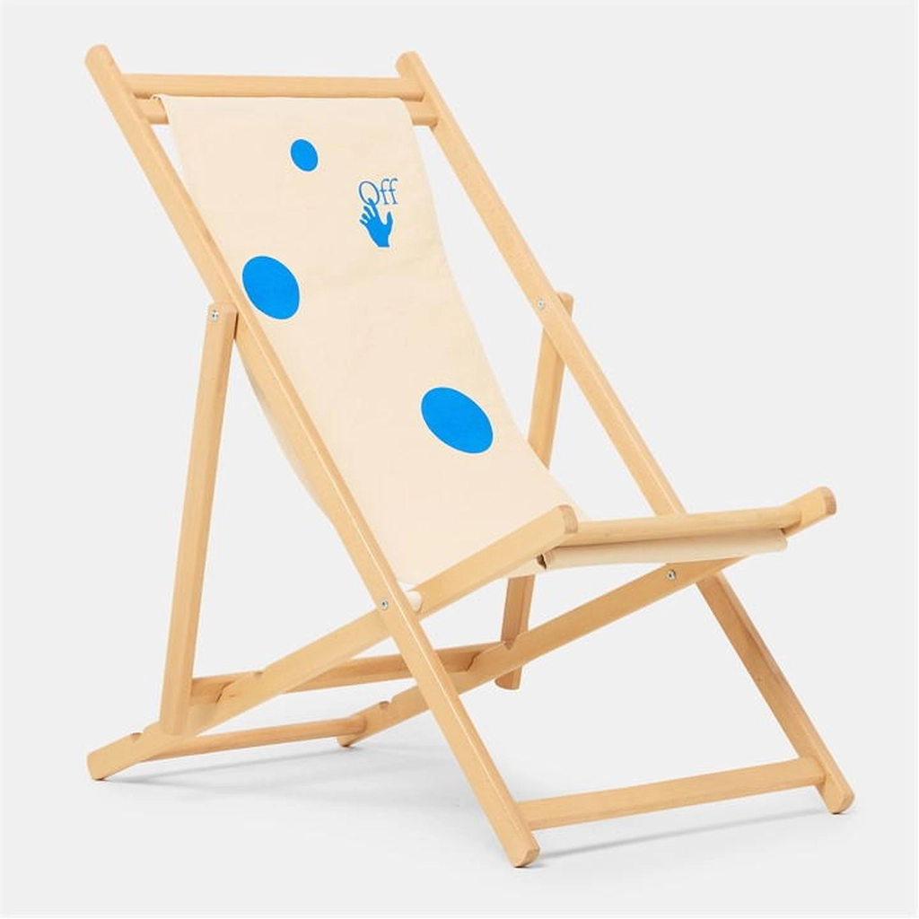 Off White Off Deck Chair 99 - Blue